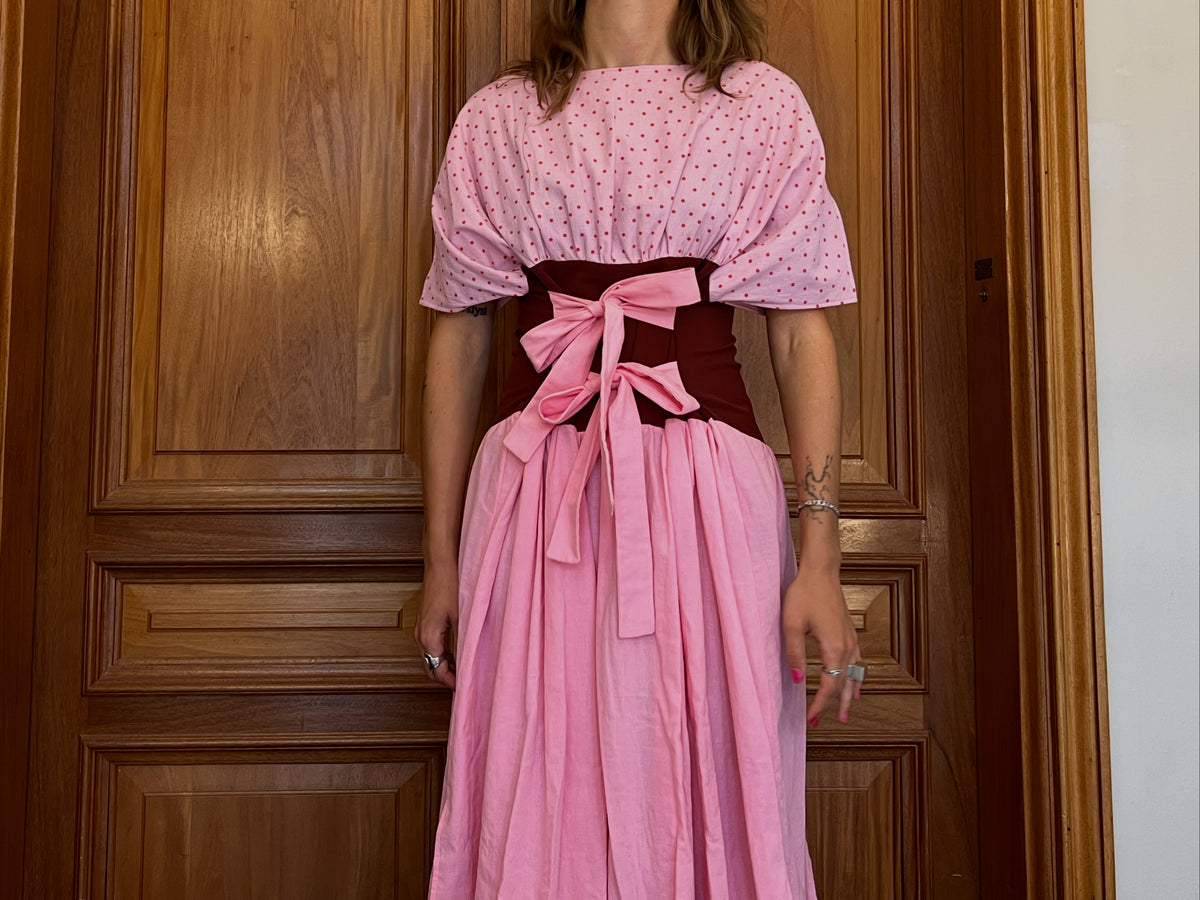 Bow Row Dress