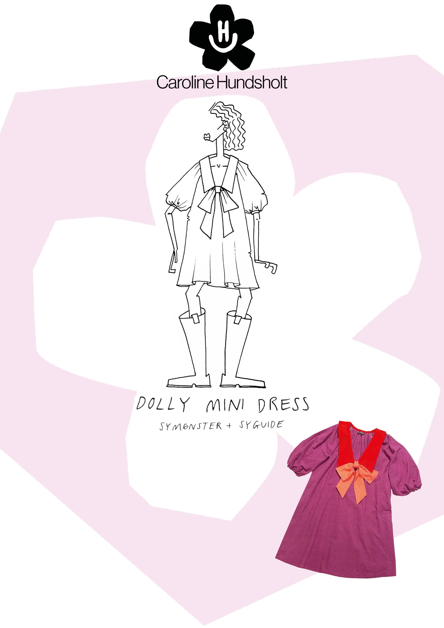 Dolly Mini Dress Sewing Pattern + Sewing Guide