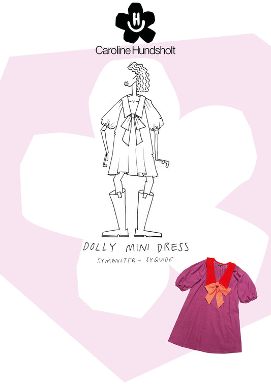Dolly Mini Dress Sewing Pattern + Sewing Guide