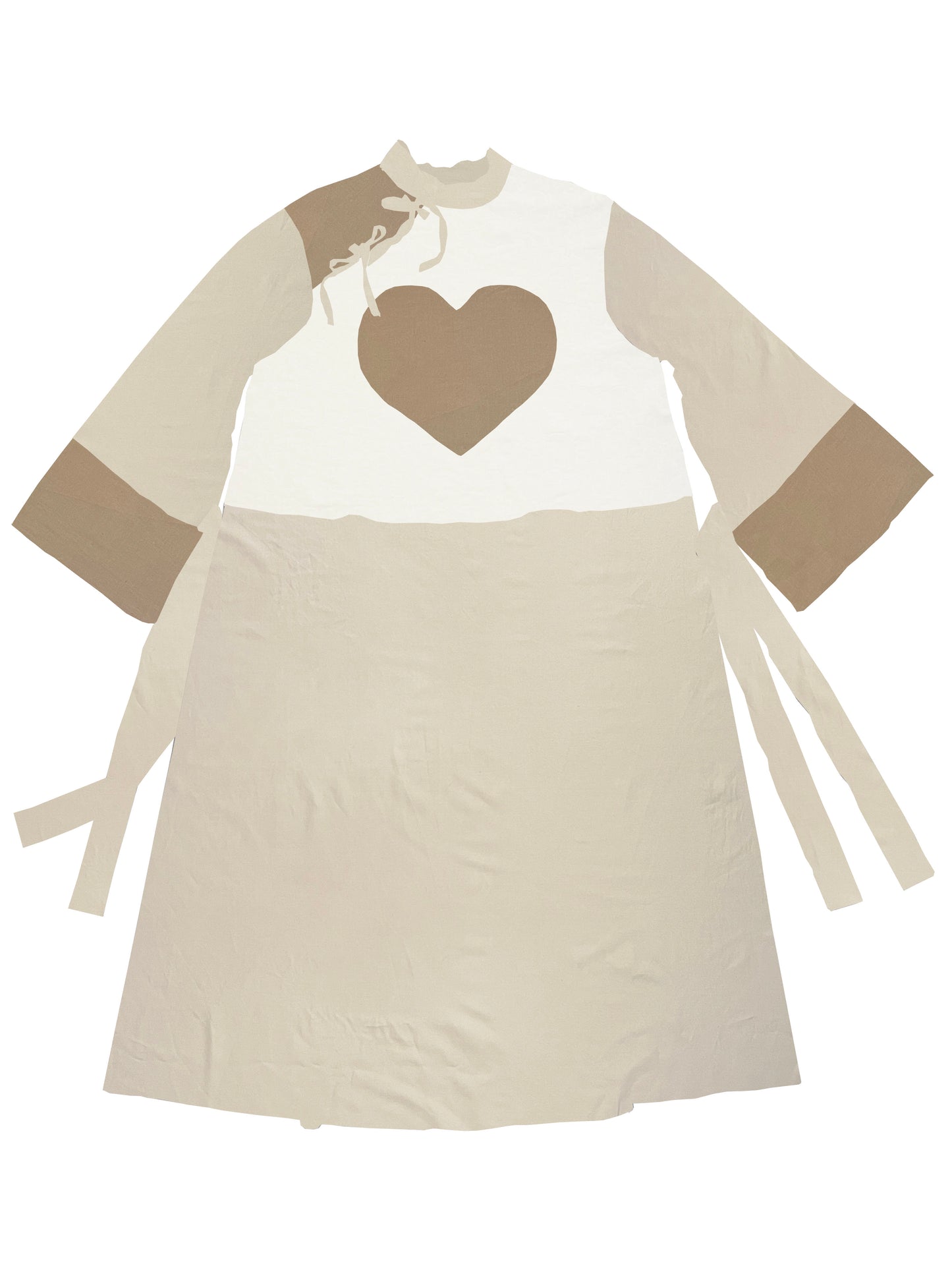 Hjertekjole // Heart Dress Sewing Kit