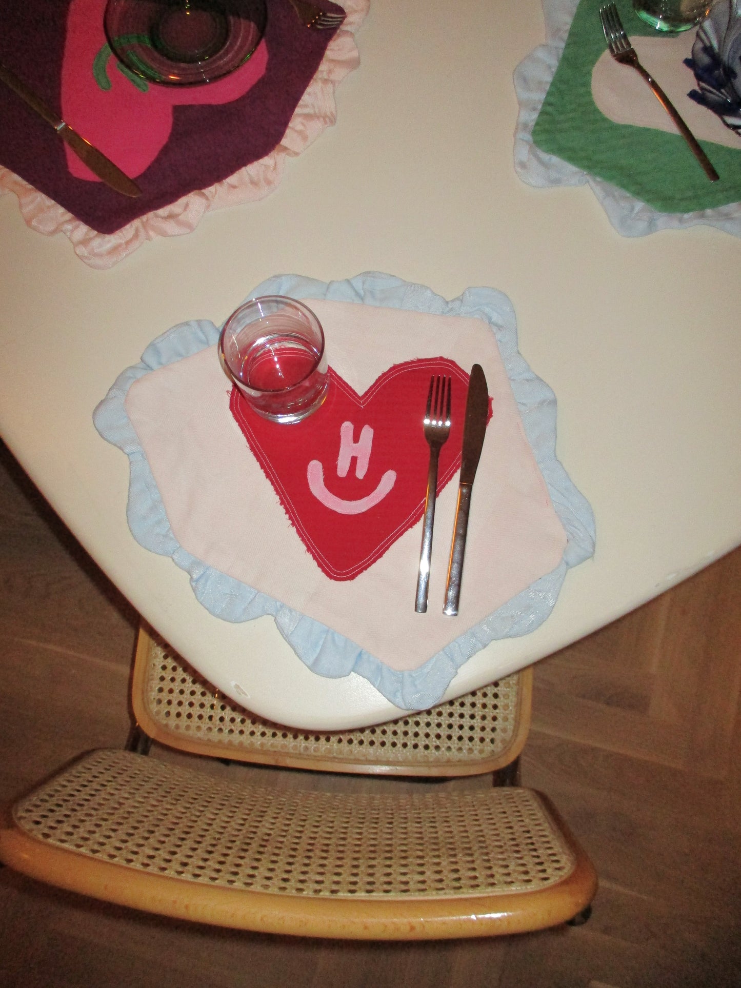 CHmiley Dækkeserviet // CHmiley Placemat