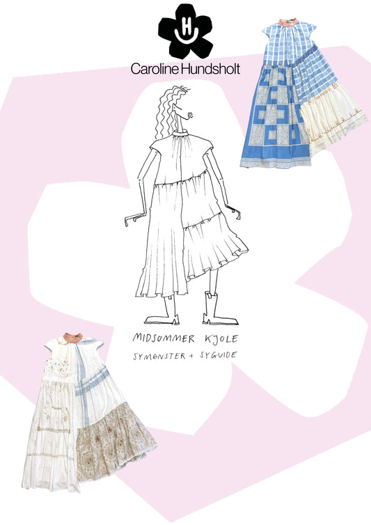 Midsummer Dress Sewing Pattern + Sewing Guide