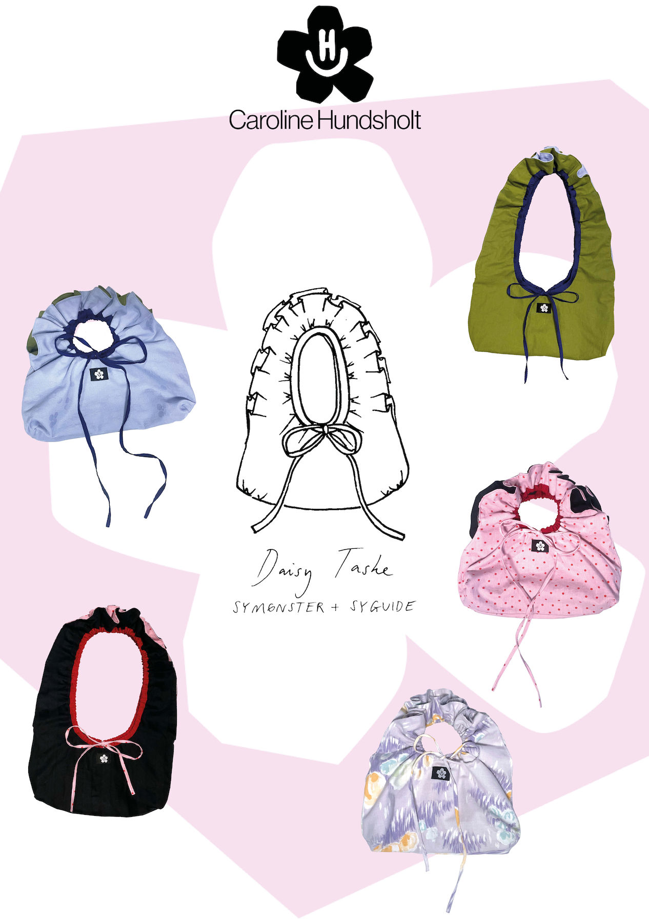 Daisy Bag Sewing Pattern + Sewing Guide