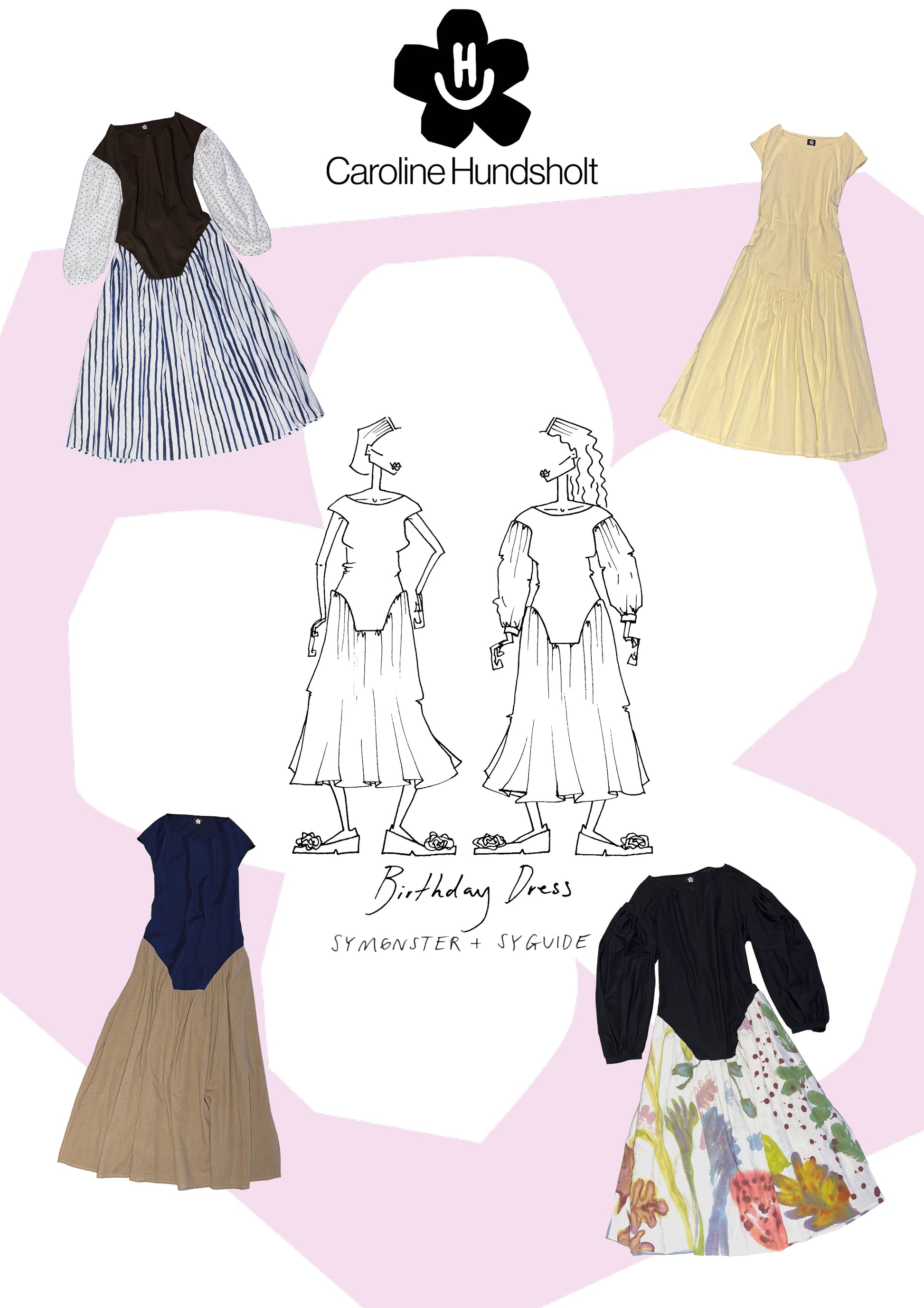 Birthday Dress Sewing Pattern + Sewing Guide Birthday Dress Sewing Pattern + Sewing Guide