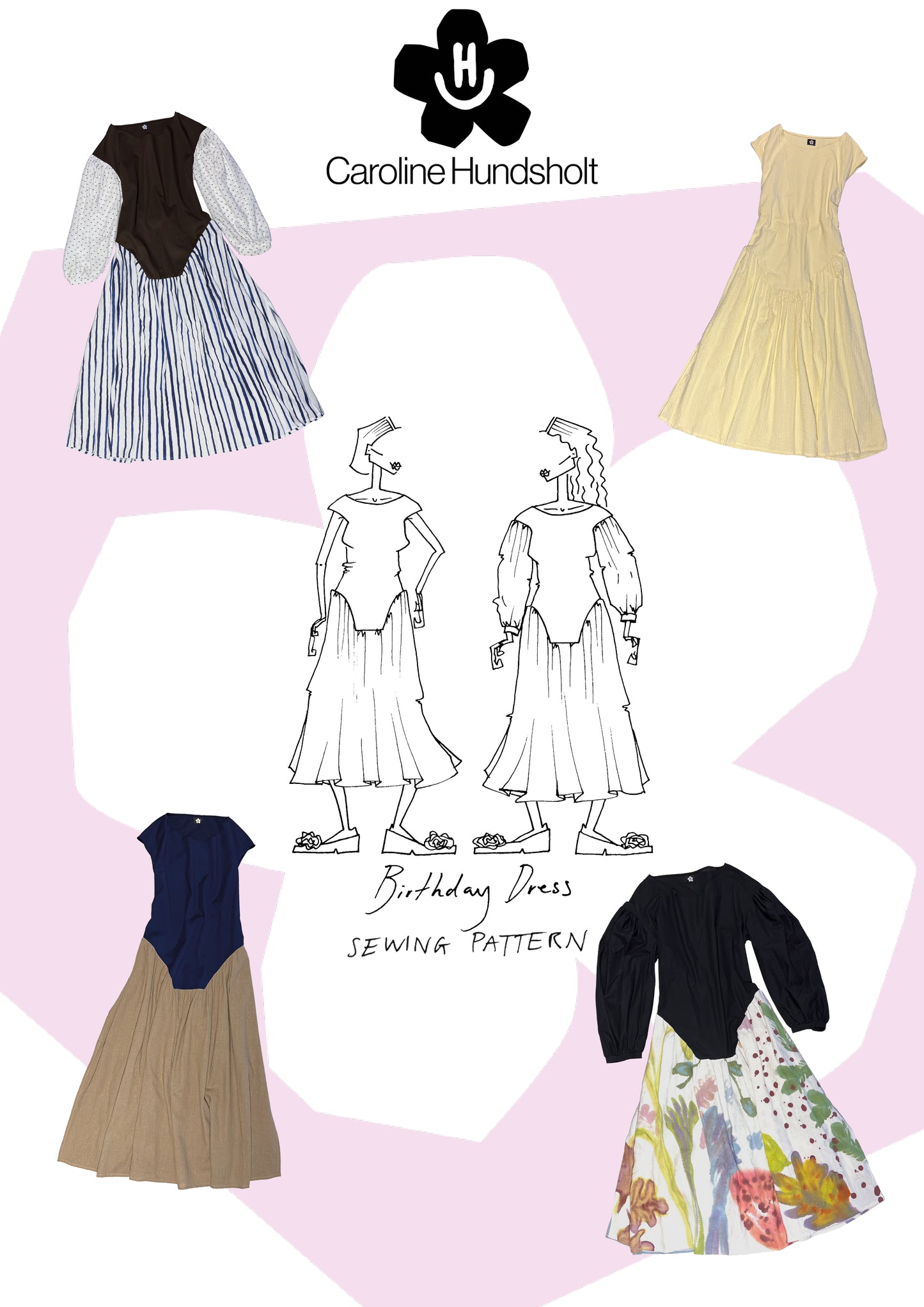 Birthday Dress Sewing Pattern + Sewing Guide
