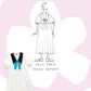 Dolly Dress Sewing Pattern + Sewing Guide