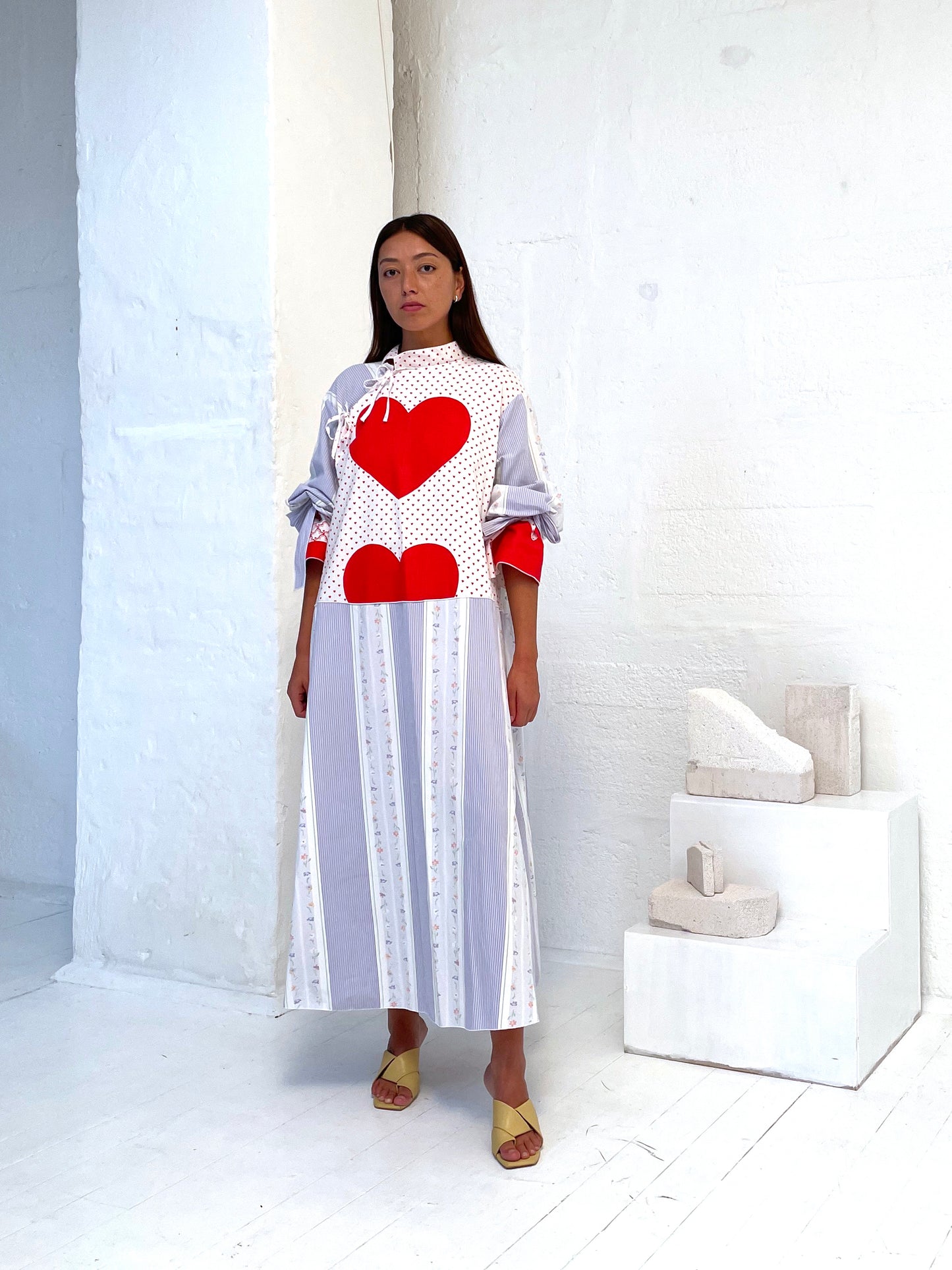 Hjertekjole // Heart Dress Sewing Pattern + Sewing Guide