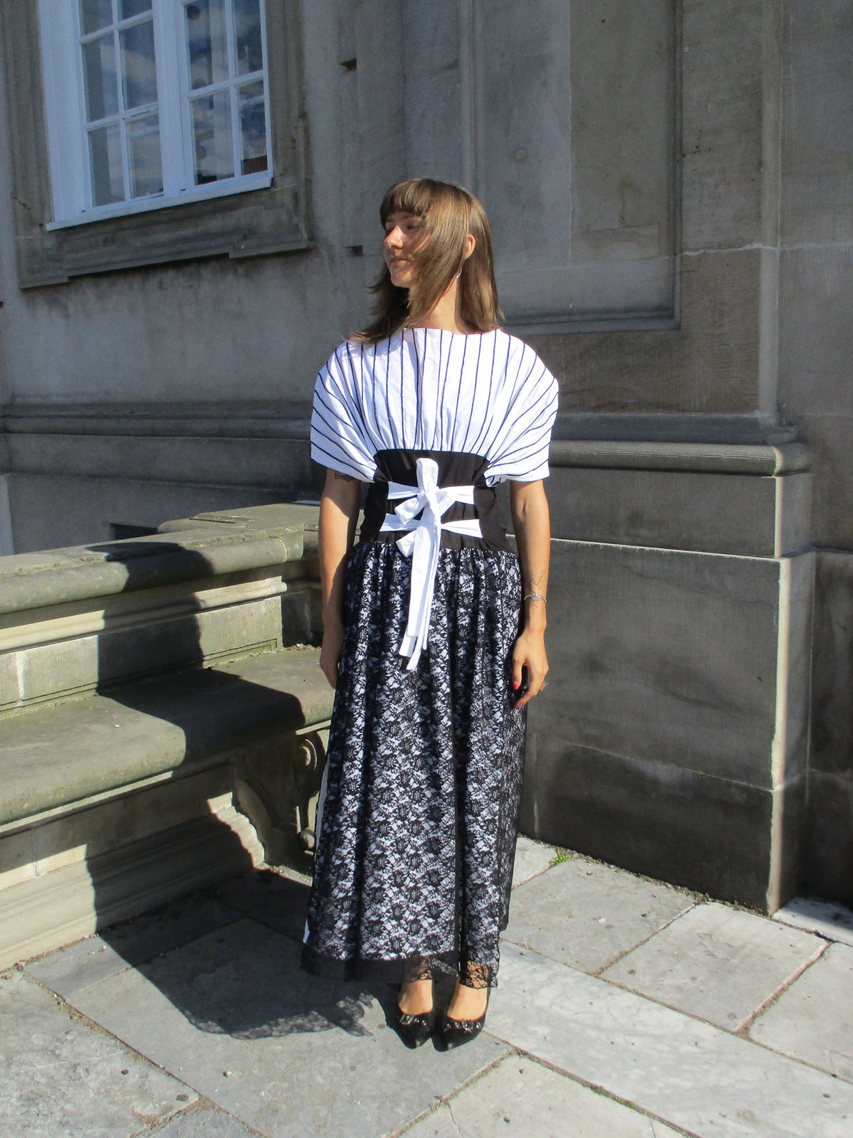 Bow Row Dress Sewing Pattern + Sewing Guide
