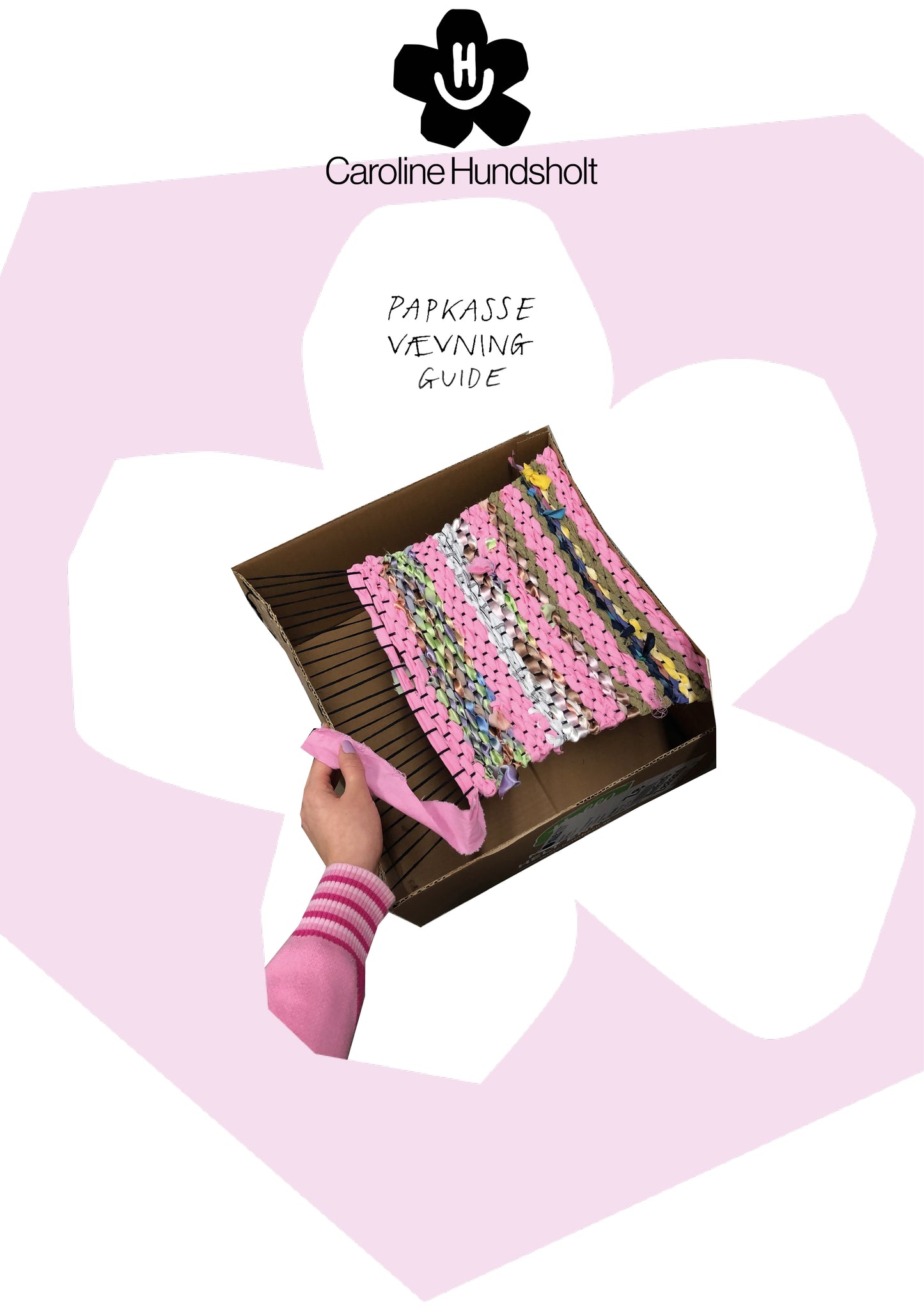 Papkasse Vævning Guide // Cardboard Box Weaving Guide