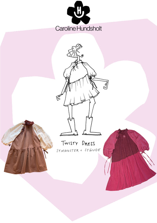 Twisty Dress Sewing Pattern + Sewing Guide