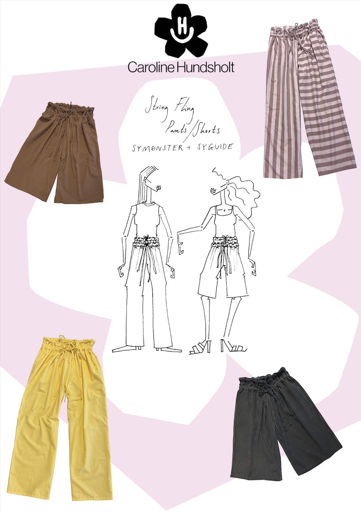 String Fling Pants/Shorts Sewing Pattern + Sewing Guide