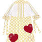 Multihjertekjole // Multi Heart Dress